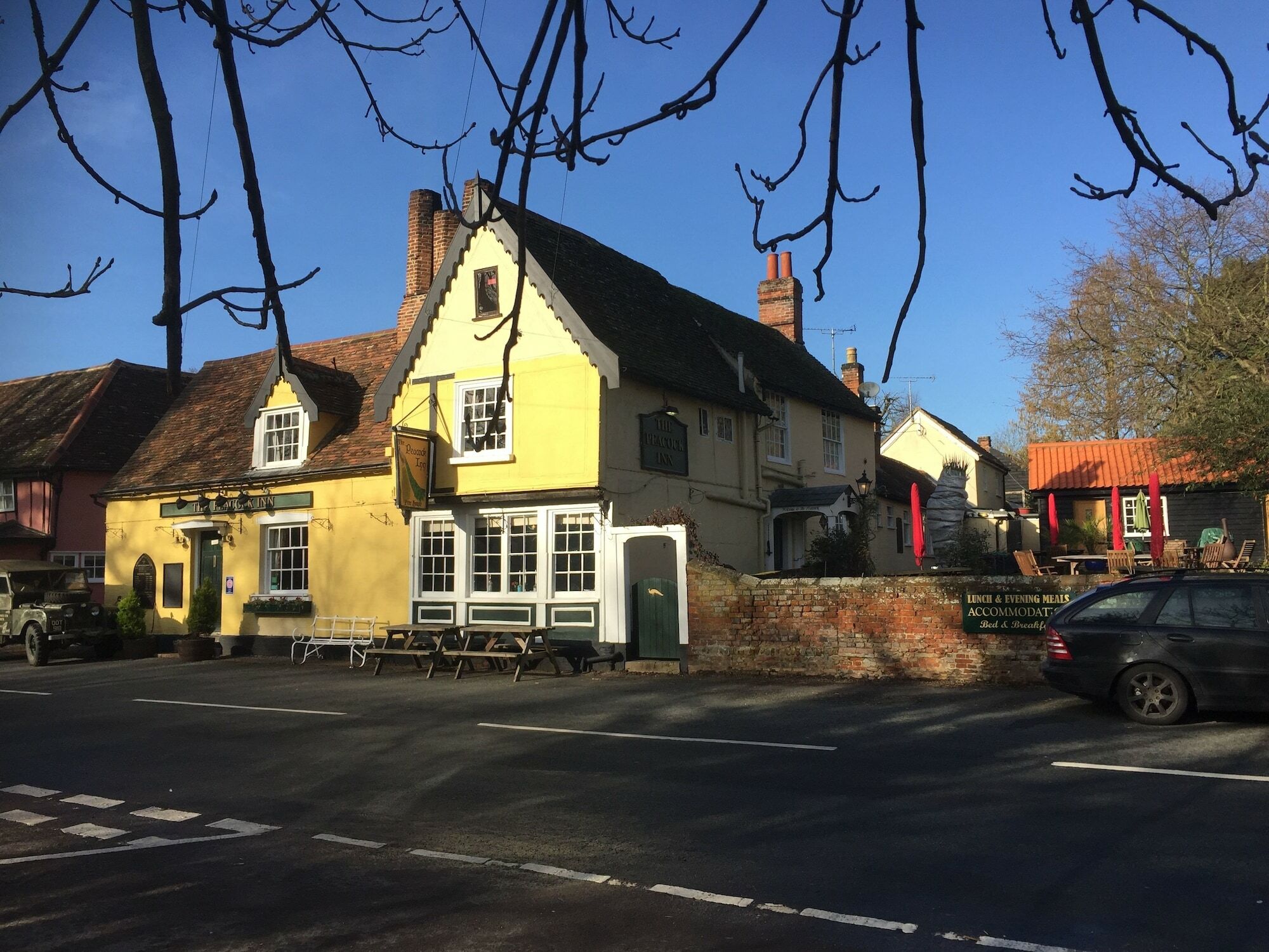 Chelsworth The Peacock Inn מראה חיצוני תמונה
